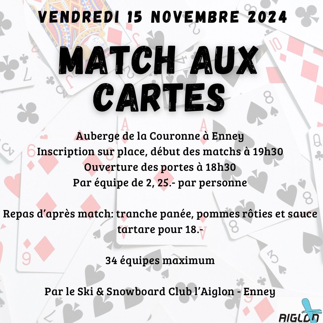 match aux cartes